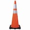 Tatco Traffic Cone, 14.5 x 1 x 36, Orange/Silver 25960 - alternate 1